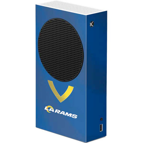 NFL Los Angeles Rams Team Jersey Xbox Series S Console Skin
